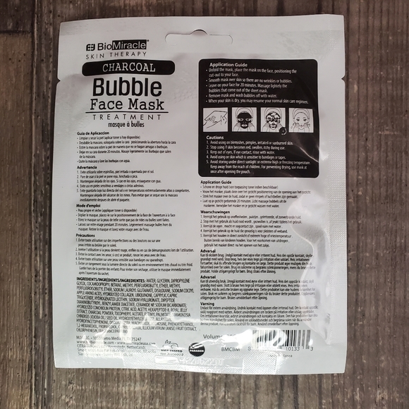 Charcoal Gel Mask Scrub & Face Mask Treatment - Picture 7 of 7